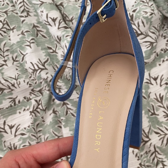 Brand new mermaid 🧜‍♀️ blue heels 💕 - Picture 3 of 3